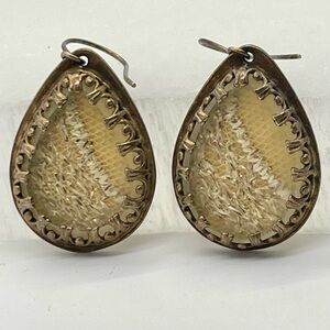 Rare Pair Highly Unique Vintage Earrings.